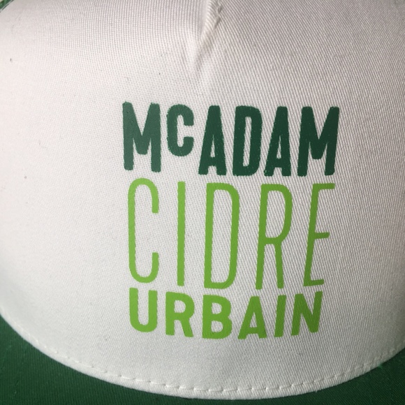 McAdam Cidre Urbain Trucker Mesh Snap back Hat Cap - Picture 6 of 6